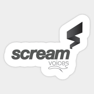 Scream Management | Voices Division Logo Sticker